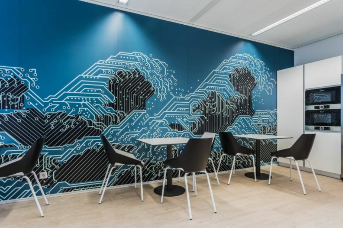 Creative Office Wall Painting