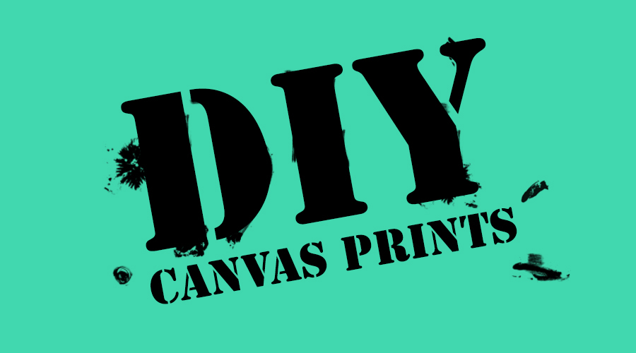 DIY canvas prints