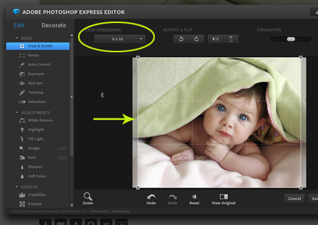 canvas press, how-to, tutorial, Photoshop Express
