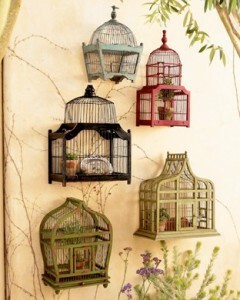 bird cages, spring decorating ideas, pinterest, spring decor