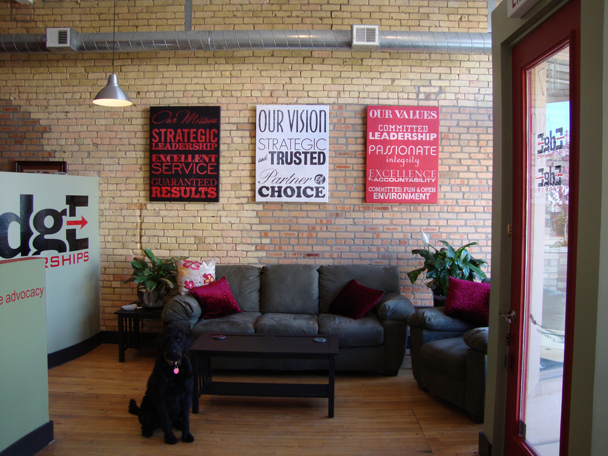 A Michigan-based Advertising Agency’s 3-piece Canvas Order