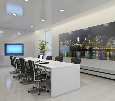 office wallpaper, commercial design, interior design, office decor