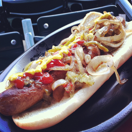 Texas Rangers Baseball, Instagram, baseball instagram, ballpark hotdog