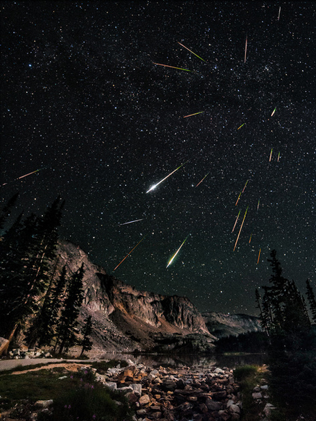 David Kingham photography, meteor shower, custom canvas prints