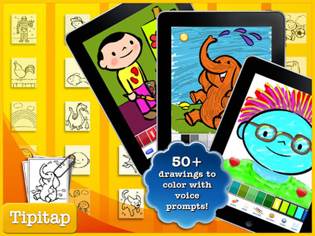 iPad, drawing app, kids drawing, child art, child creativity