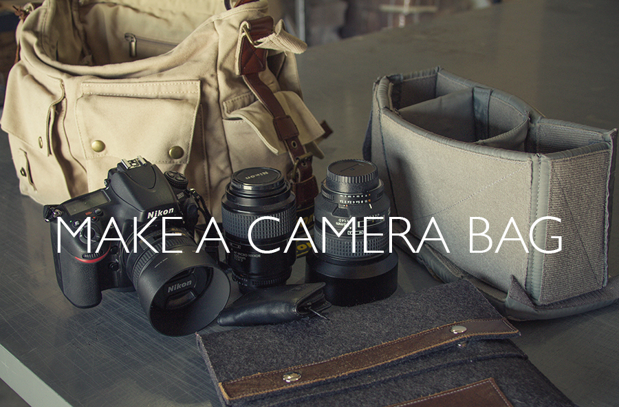 make a camera bag