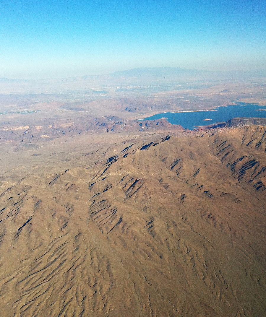 Lake Mead from the air