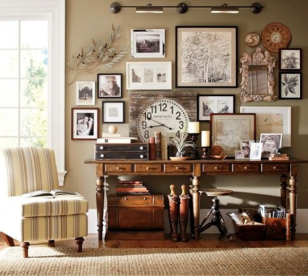 pottery barn, wall collage ideas, wall collage, decorating tips, wall design ideas
